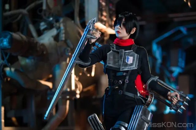 Coser@UmekoJ: Mikasa Final Season (155 photos + 20 videos)