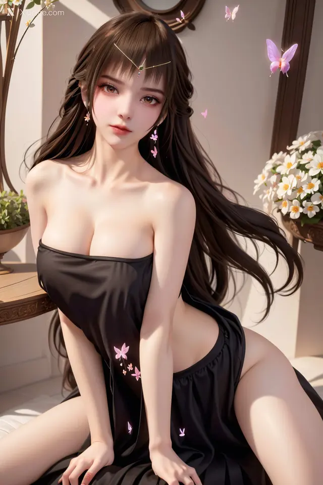 AI Girl – 云落 (17 photos)
