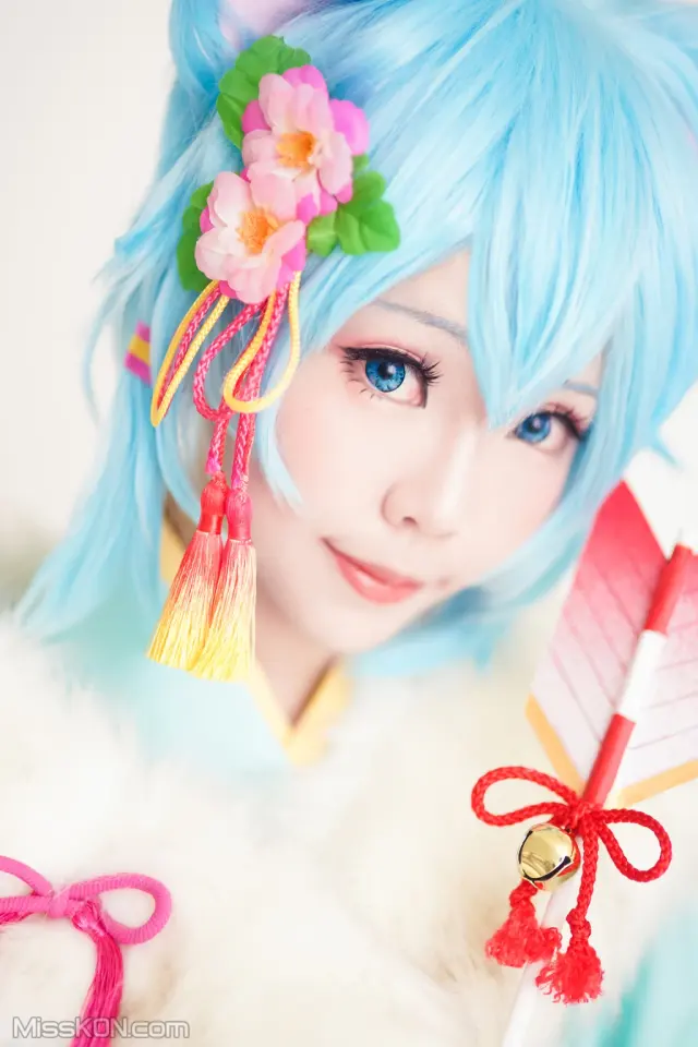 Coser@Ely_eee (ElyEE子): 诗乃浴衣 (27 photos)