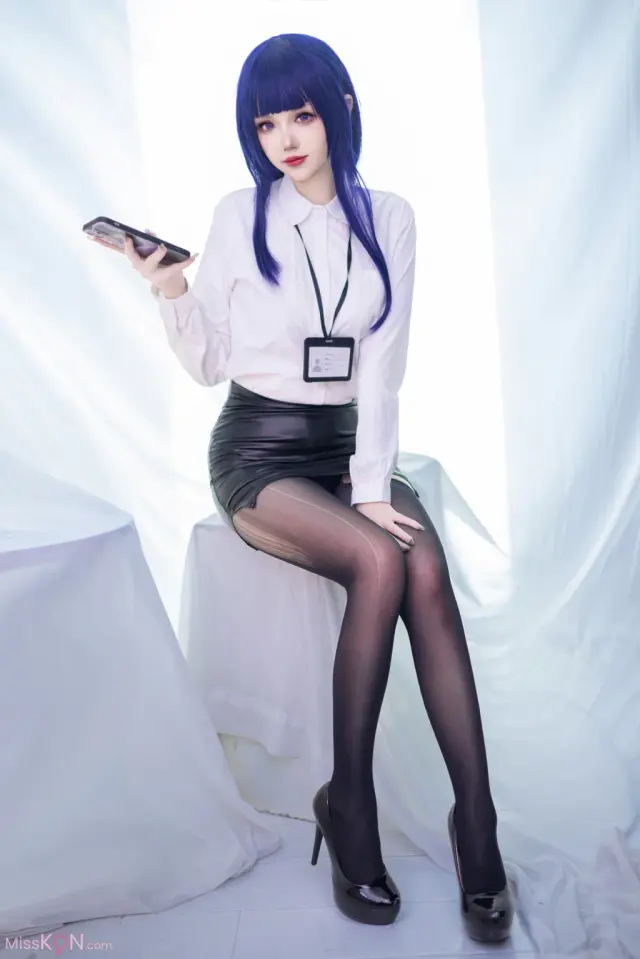 Coser@雪晴Astra: 雷电将军OL (62 photos + 1 video)