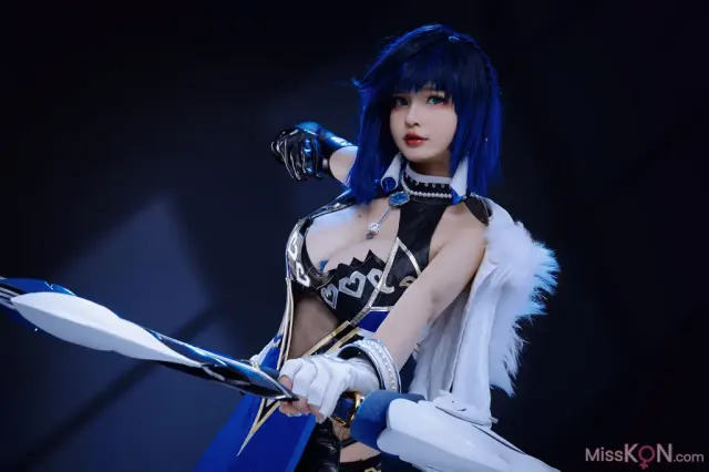 Coser@Azami: Yelan (23 photos)