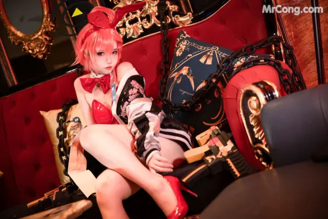 Coser@G44不会受伤 Vol.076: 碧蓝档案 美甘尼禄 (40 photos)
