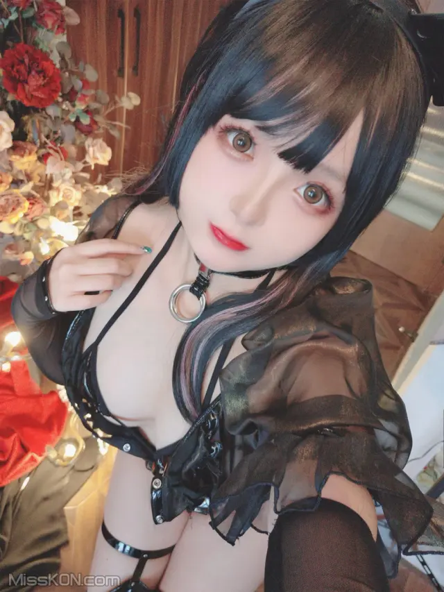 Coser@日奈娇: 皮衣系列 猫猫领域 (123 photos + 2 videos)