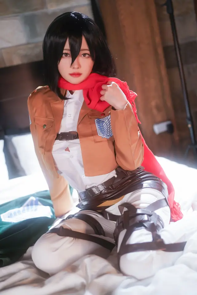 Coser@Arty亞緹 – Mikasa Ackerman (35 photos)