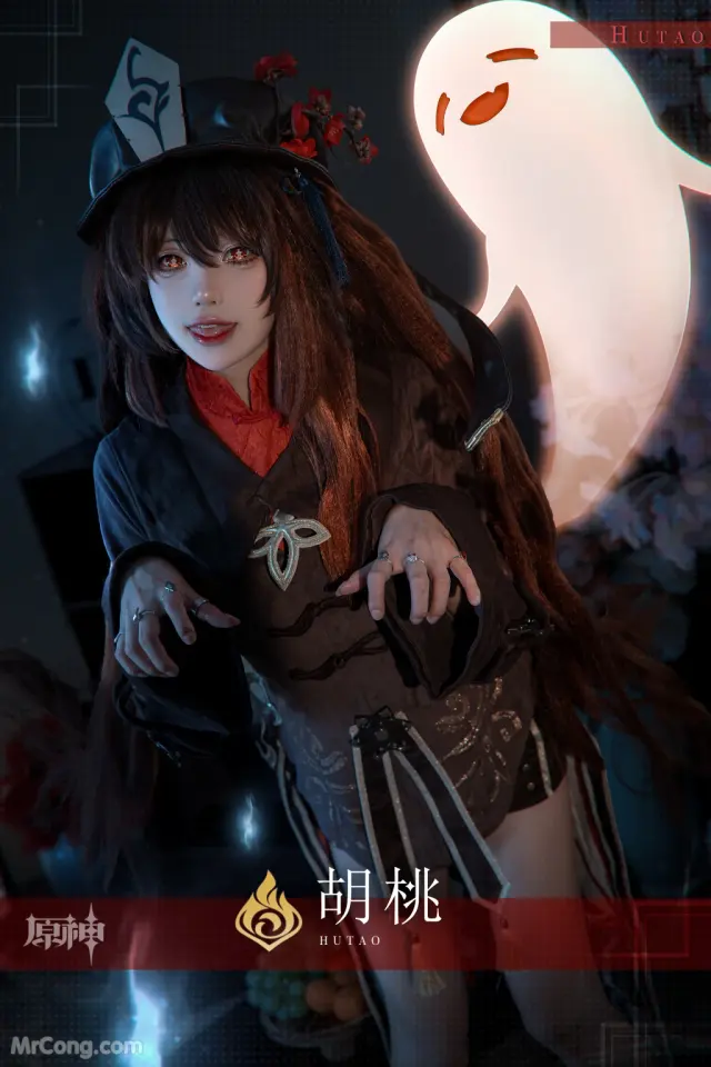 Coser@黏黏团子兔: 往生堂堂主胡桃&ミチノチモシーキミノキモチ (66 photos + 1 video)