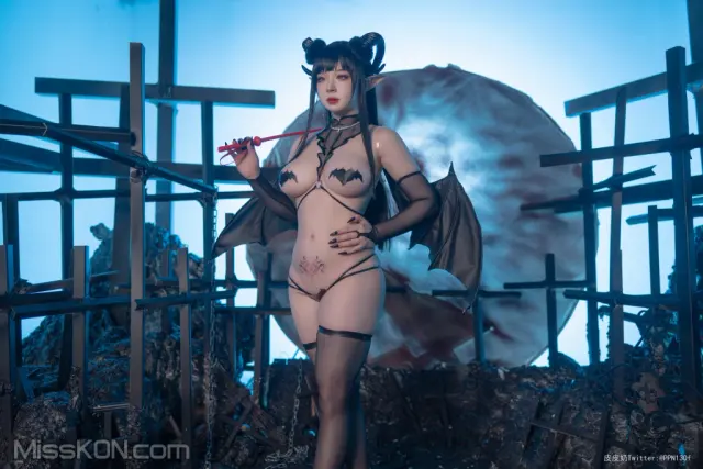 Coser@皮皮奶可可爱了啦: 魅魔2 (40 photos)