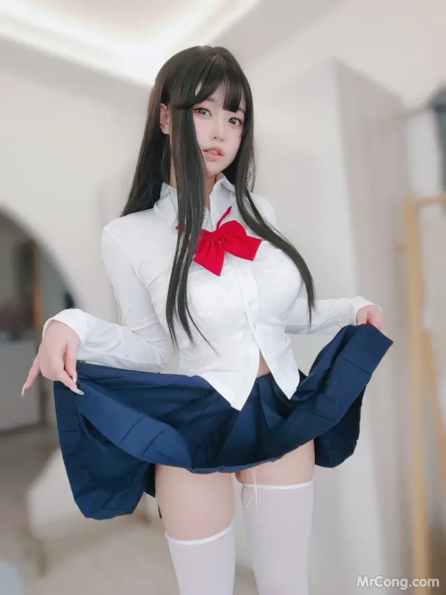 Coser@女主K: 清纯女友 (110 photos)