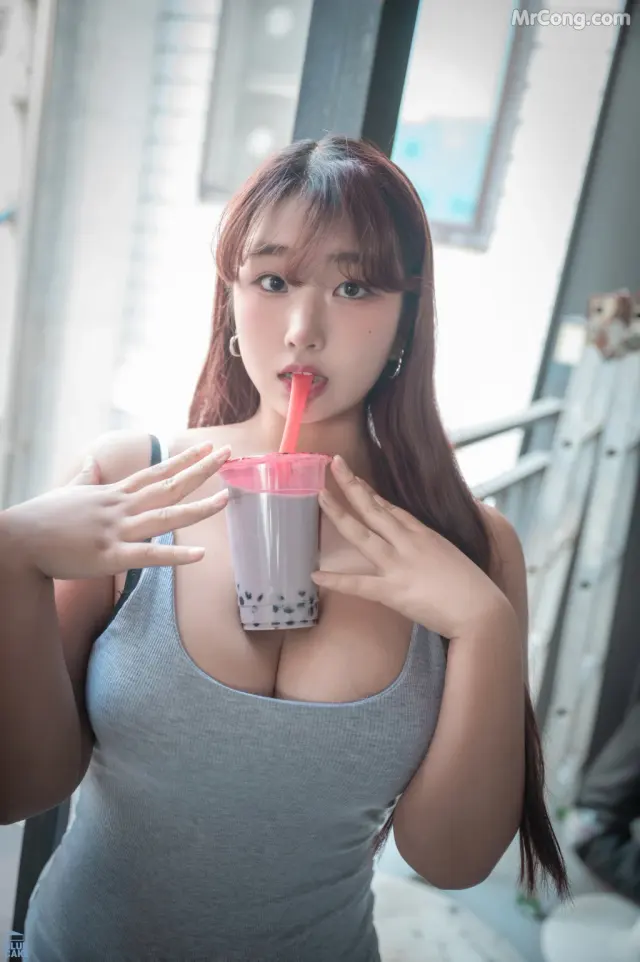 [BLUECAKE] Ggubbu: Bubble Tea Challenge (149 photos)