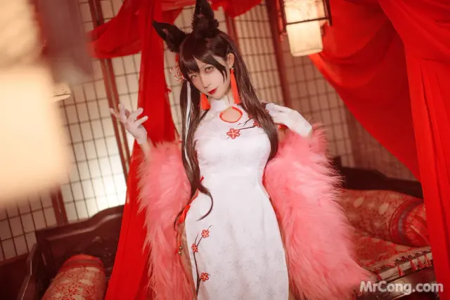 Coser@樱落酱w: 爱宕新春旗袍 (16 photos)