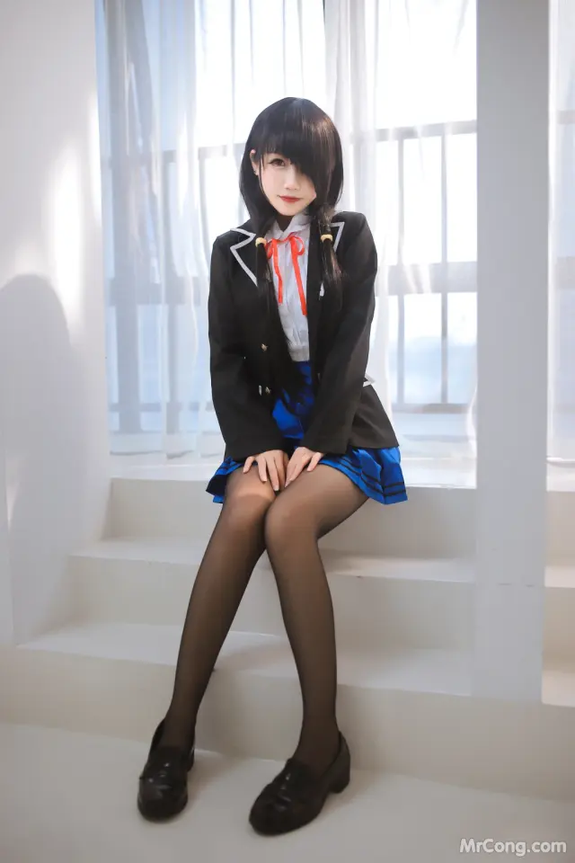 Coser@不呆猫: 狂三黑丝白丝 (55 photos)