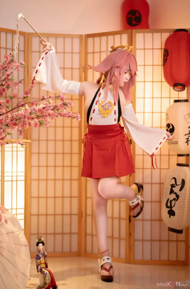 Coser@Bangni邦尼: 八重神子 (99 photos)