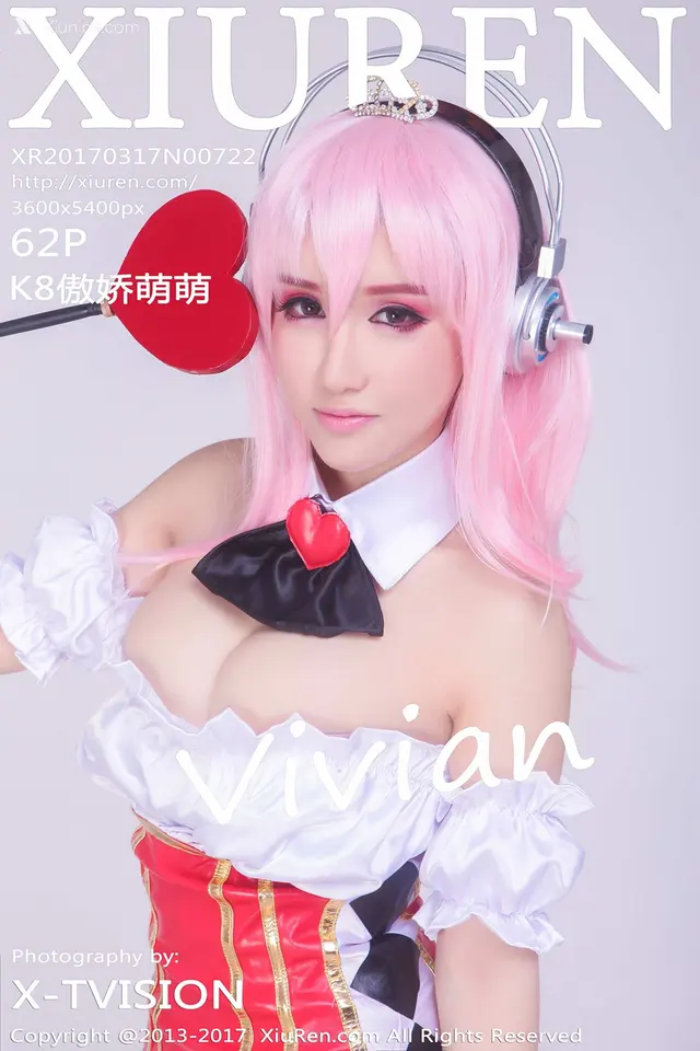 Xiuren秀人网 No.0722 K8傲娇萌萌Vivian (62 photos)
