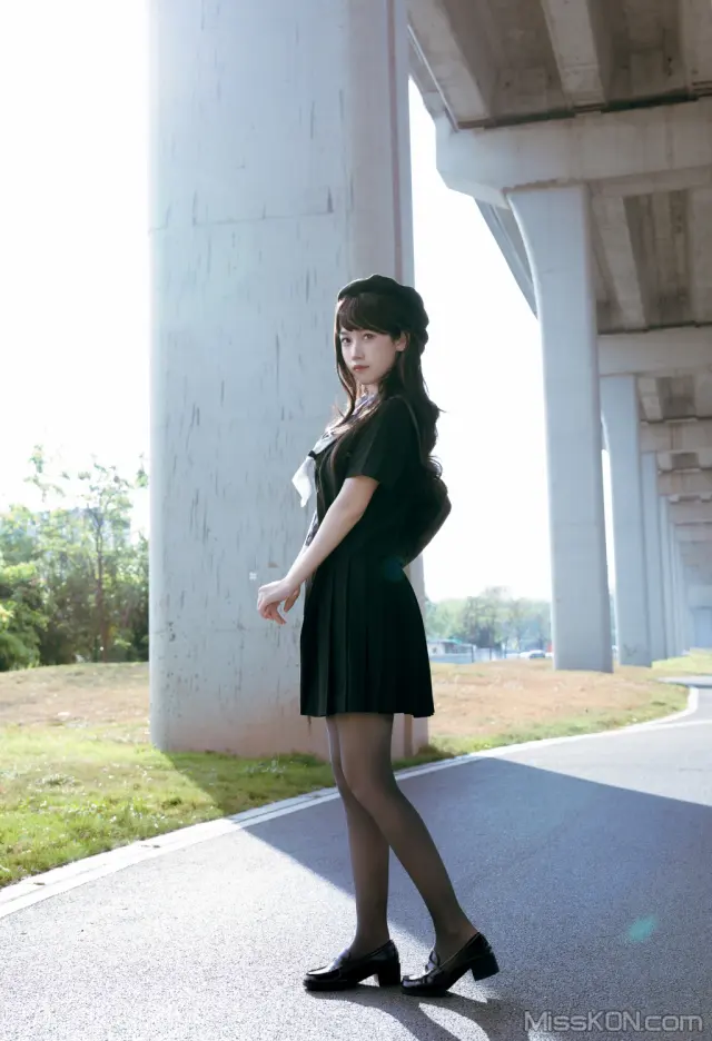 Coser@不呆猫: 放课后野外JK (101 photos)