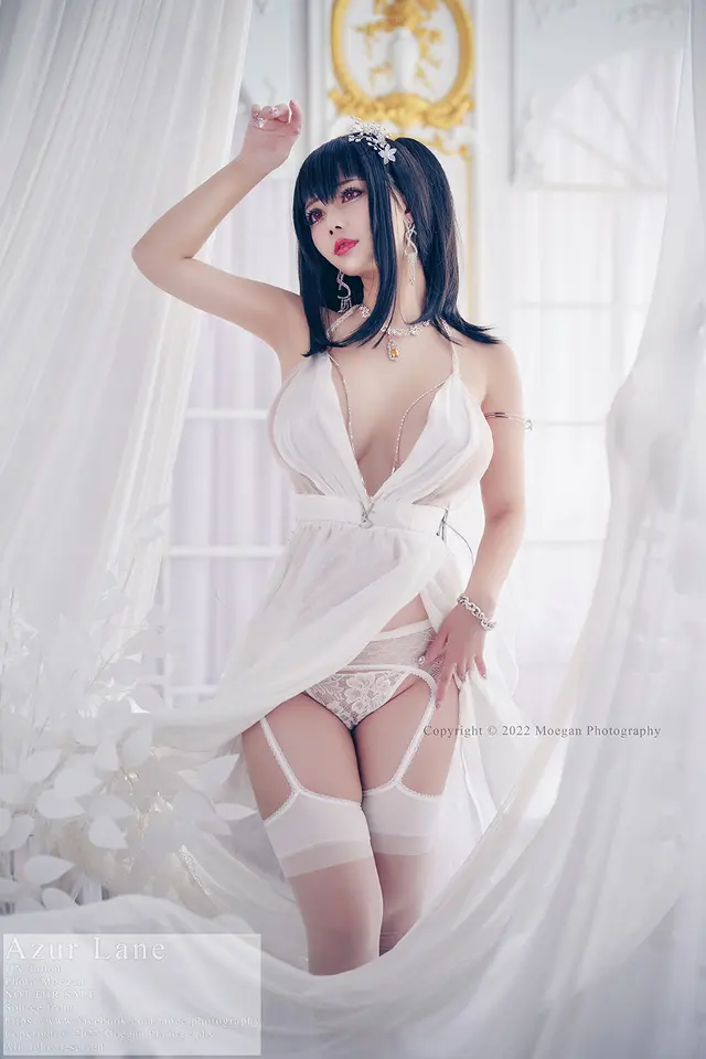 沖田凜花Rinka – IJN Taihou, wedding dress ver. (Azur Lane) [7P-1.81MB] (7 photos)