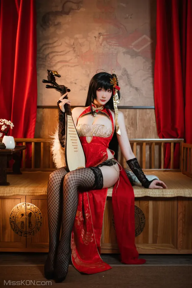 Coser@瓜希酱: 大凤旗袍 (21 photos)