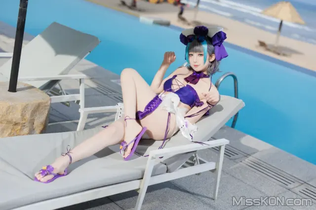 Coser@封疆疆v: 柴郡泳装 (36 photos)
