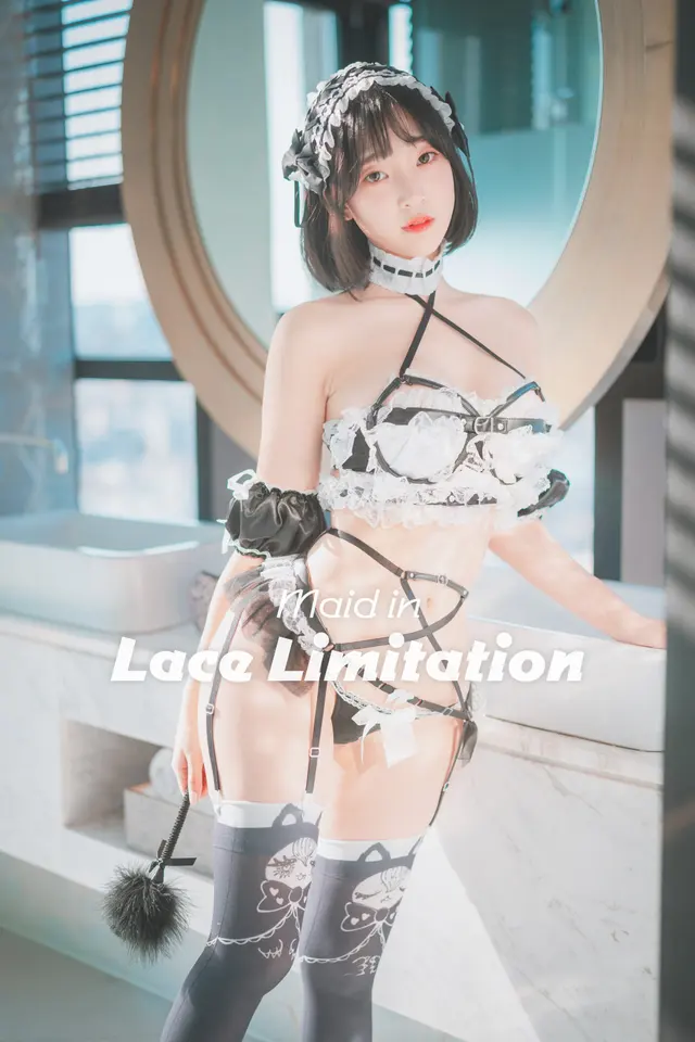 DJAWA Photo – Kang In-kyung (강인경) – Maid in Lace Limitation (51 photos)