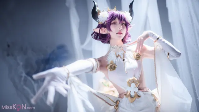 Coser@阿包也是兔娘: 碧蓝幻想古蕾娅 龙娘 (35 photos)