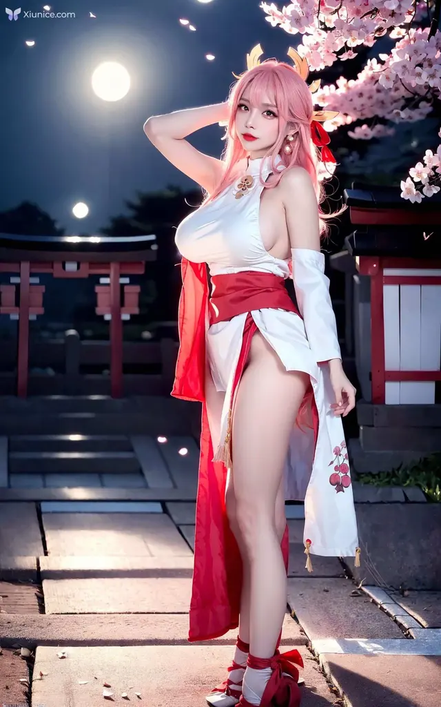 [AI Generated] Cherry Blossom Girl