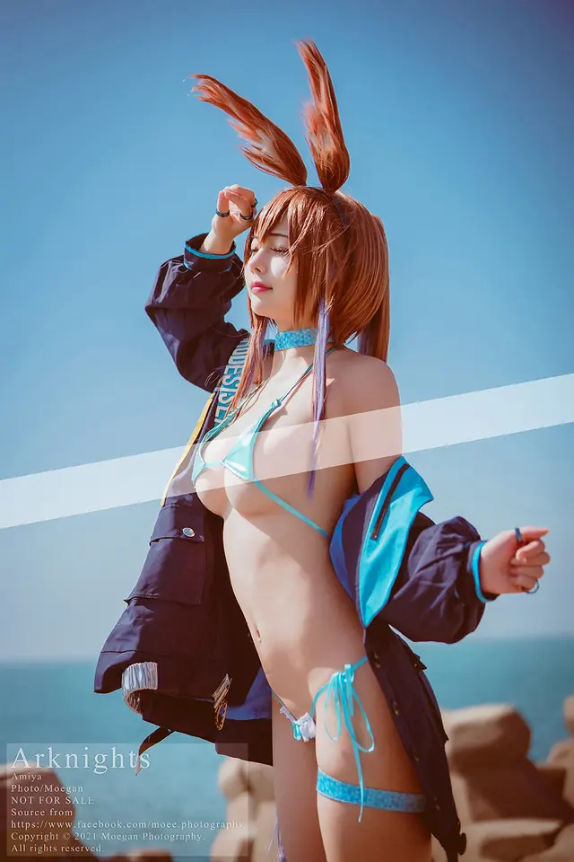 沖田凜花Rinka – Amiya, Bikini ver. (Arknights) [6P-1.19MB] (6 photos)