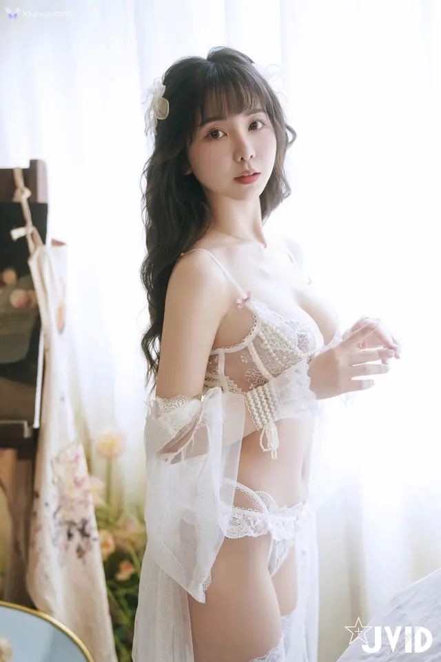 JVID 月台尼Tiny – 新尺度登場初嚐禁果解開情慾底線天然美乳Tiny化身夏娃與你一起纏綿 (120 photos)