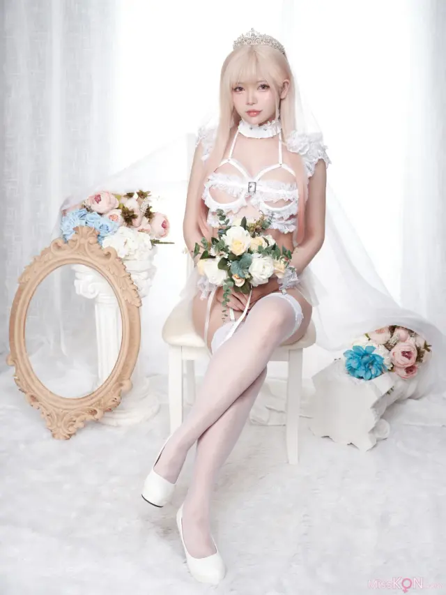 Coser@ZinieQ: My DressUp Darling Marin Kitagawa Wedding (36 photos + 4 videos)