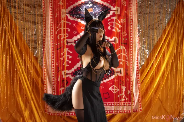 Coser@Hokunaimeko (北乃芽子): Anubis Cat (87 photos)
