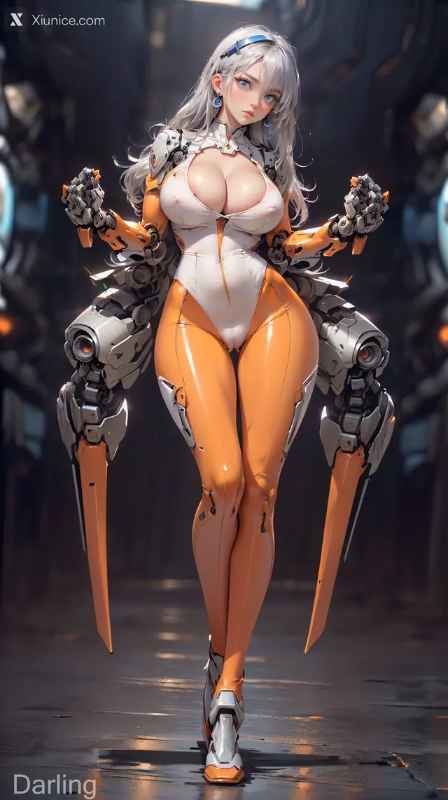 AI Girl – My Darling – 2D mechanical woman (22 photos)