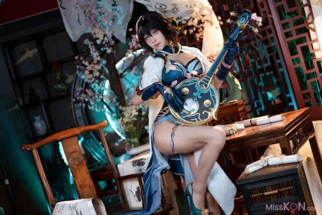 Coser@水淼Aqua: 崩坏：星穹铁道 阮梅 (72 photos)