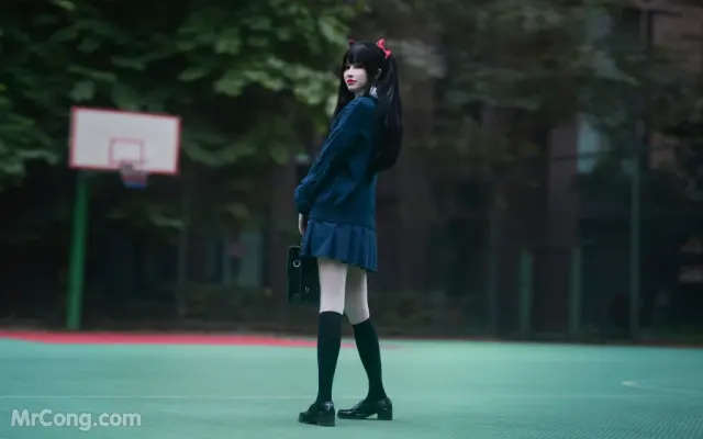 Coser@鹿八岁: JK少女的悸动 (120 photos + 1 video)