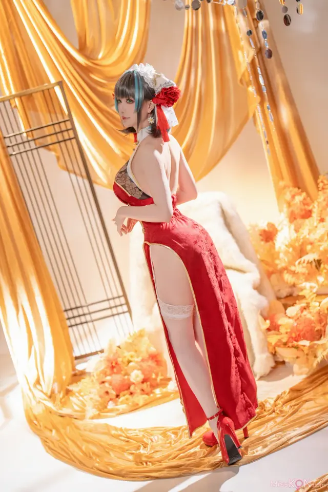 Coser@星之迟迟Hoshilily: 碧蓝航线柴郡 (50 photos + 1 video)