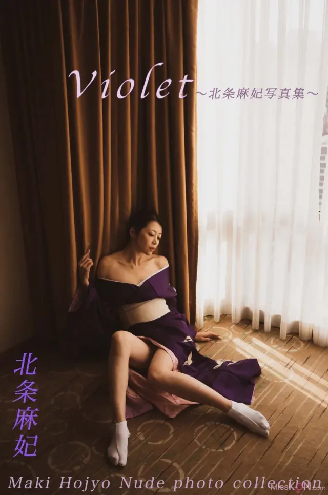 [JP] Maki Hojo (北条麻妃): Violet (86 photos)