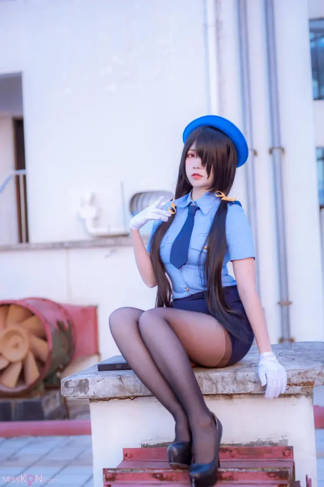 Coser@二佐Nisa: 约会大作战 狂三 女警 (28 photos)