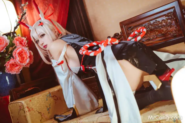 Coser@沖田凜花Rinka: Ayanami Cheongasm (13 photos)