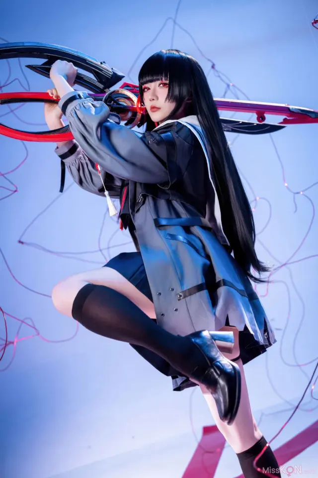 Coser@星之迟迟Hoshilily: 2026年04月计划 鸣潮 千咲 JK (64 photos)