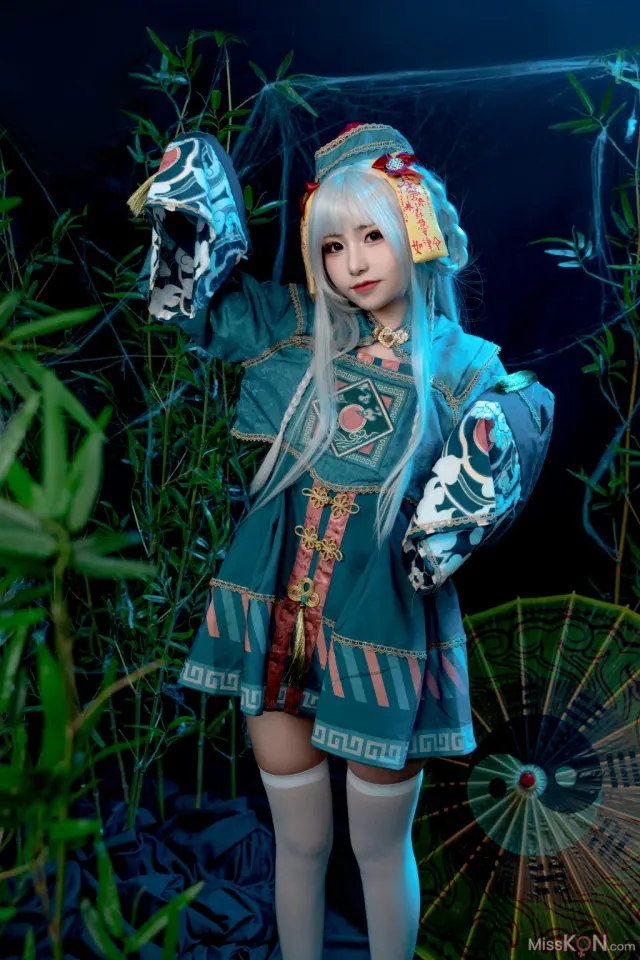 Coser@爆机少女喵小吉 (Nekokoyoshi): 子不语 (90 photos + 2 videos)