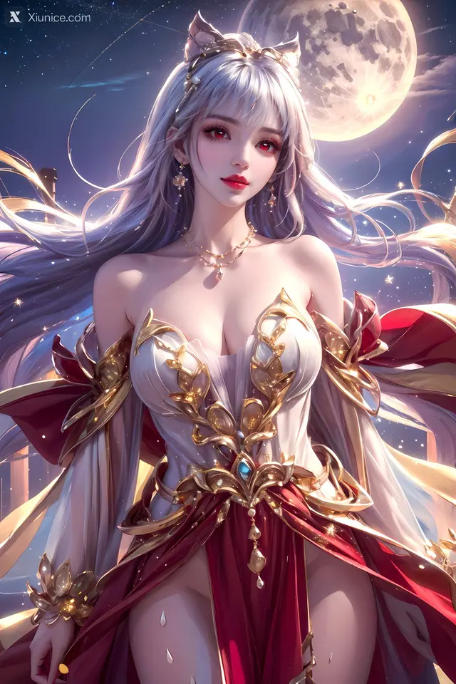 AI Girl – kuzan – 完美世界-太阴玉兔 (61 photos)
