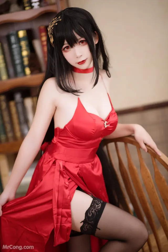 Coser@樱落酱w: 大凤礼服 (14 photos)