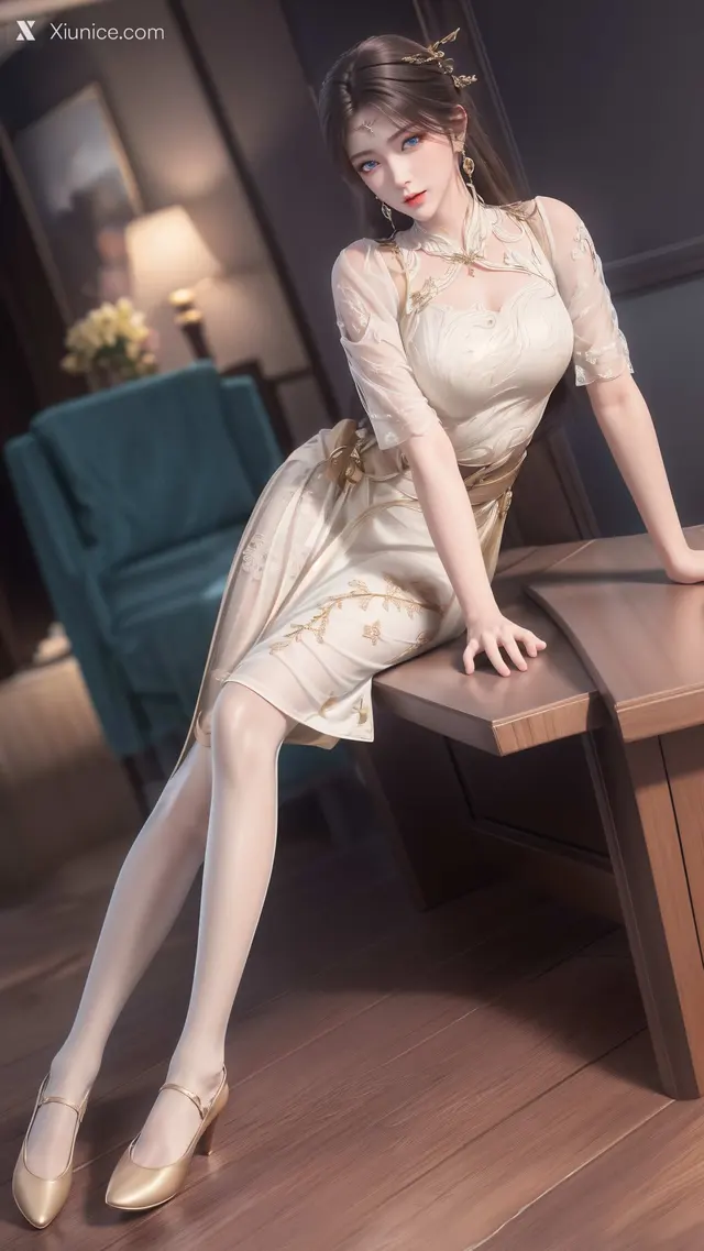 AI Girl – 诛仙-金瓶儿 溪边写真 (96 photos)
