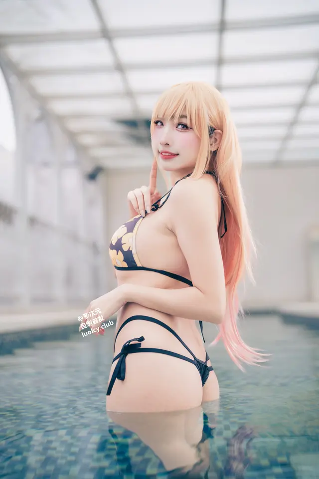Coser@慕慕Momo – Marin 海夢 – Ver.泳裝 (62 photos)