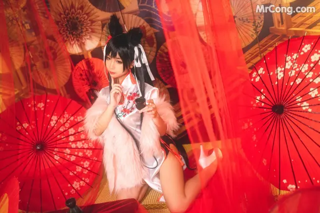 Coser@蠢沫沫 (chunmomo) Vol.006: 爱宕旗袍 (40 photos)
