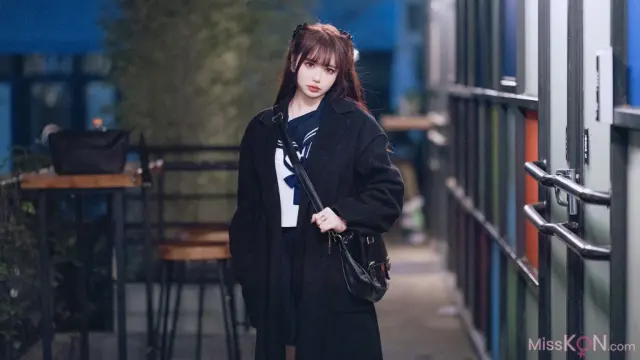 Coser@Tina很妖孽呀: 不良JK (58 photos)
