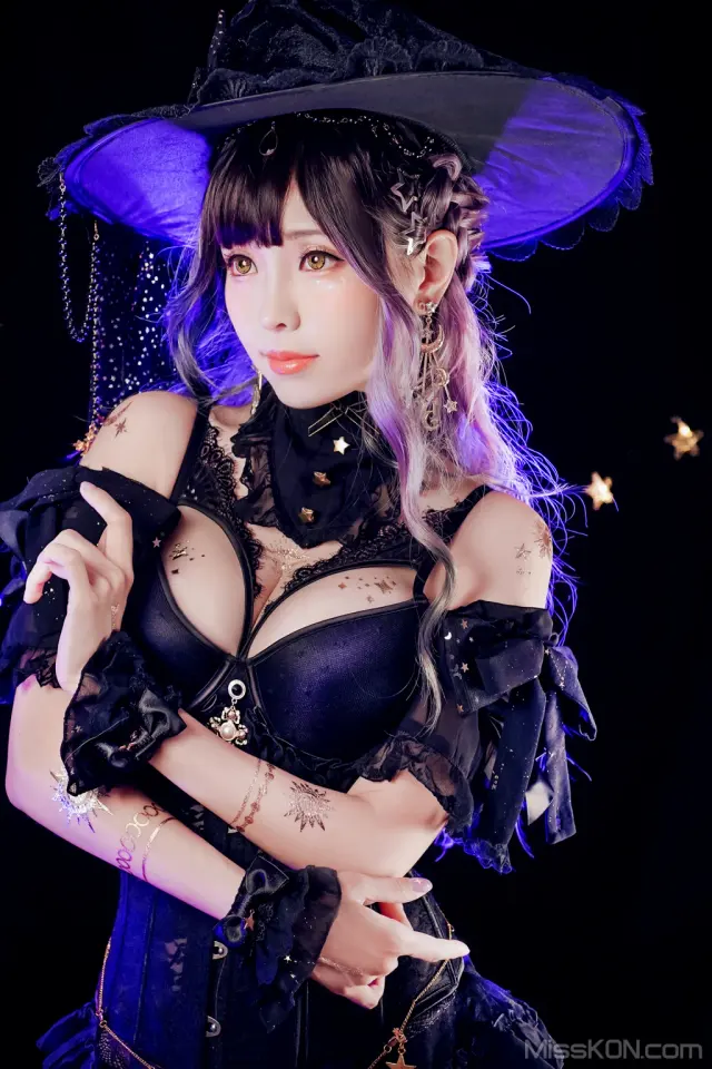 Coser@Ely_eee (ElyEE子): Astrology Witch (33 photos + 1 video)