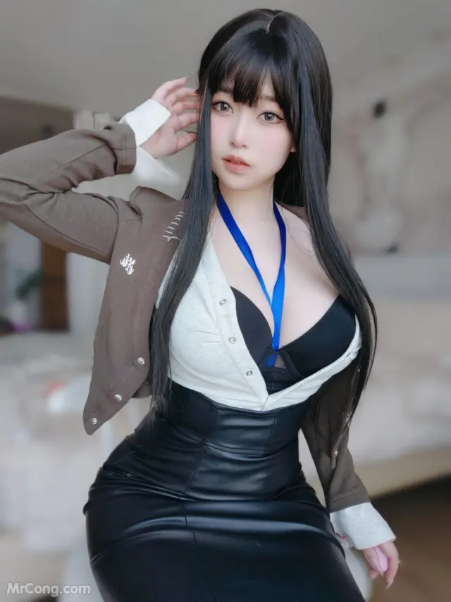 Coser@女主K: 上司的秘密 (109 photos + 1 video)