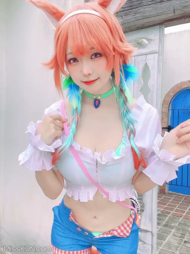 Coser@Ely_eee (ElyEE子): Summer Kiara (21 photos + 3 videos)