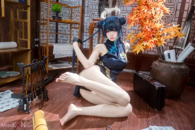 Coser@九柒喵: 碧蓝档案 妃咲 (28 photos)