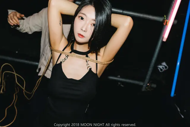 [Moon Night Snap] Mona (모나) – SM Club 아트 본디지 (with 마스터) (87 photos)