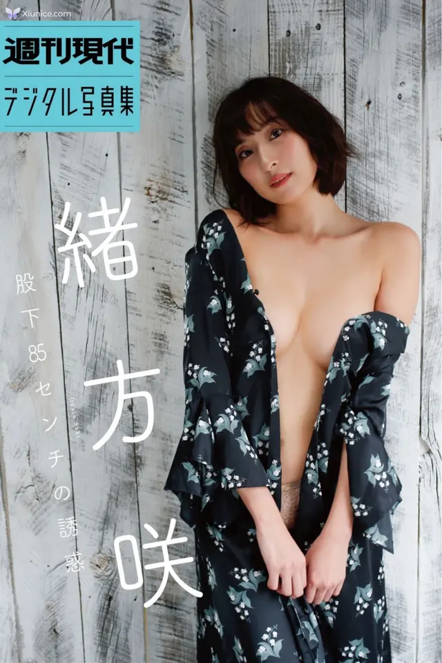[JP] Saki Ogata (緒方咲): 週刊現代デジタル写真集 「股下85センチの誘惑」