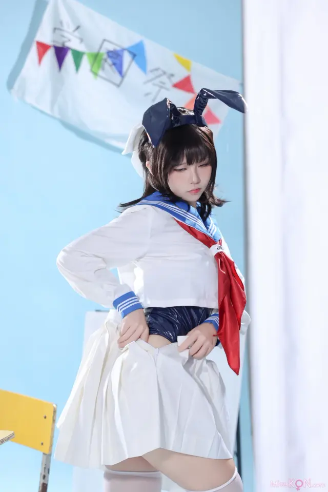Coser@G44不会受伤: 水手服兔女郎咖啡厅 (27 photos)