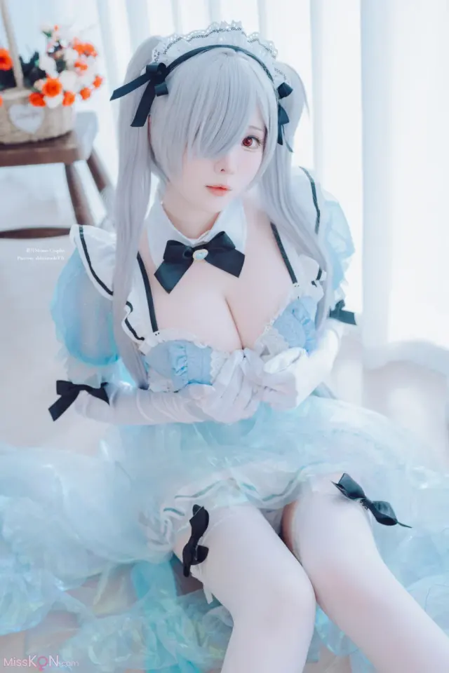 Coser@霜月shimo: Cinderella Maid NIKKE 灰姑娘女仆装 VOL.2 (33 photos)